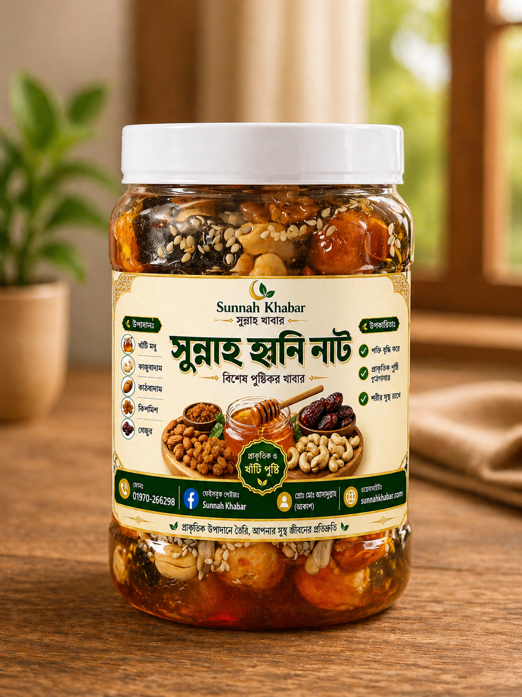 Sunnah Royal Honey Nuts - সুন্নাহ রয়্যাল হানি নাটস