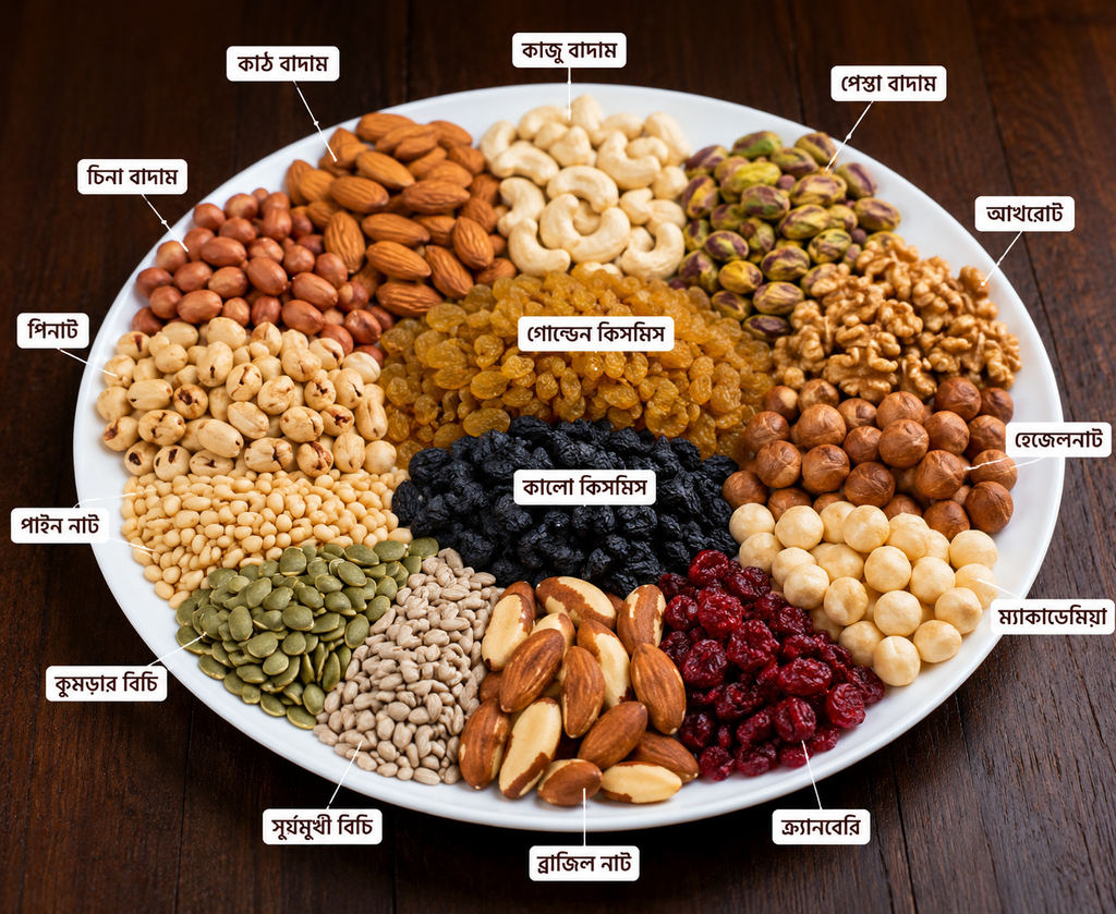 Sunnah Royal Honey Nuts - সুন্নাহ রয়্যাল হানি নাটস