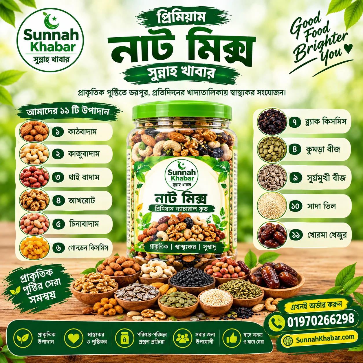 প্রিমিয়াম নাট মিক্স